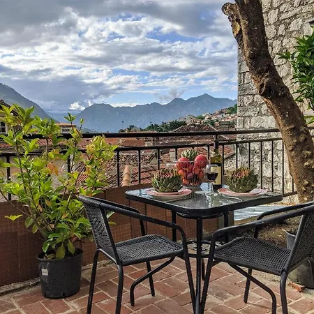 Best View! Rooftop With Garden - Old Town Nr404 Kotor Exterior photo