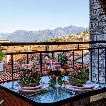 Best View! Rooftop With Garden - Old Town Nr404 Kotor Exterior photo